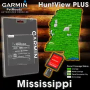 Garmin HuntView PLUS MISSISSIPPI Map MicroSD Birdseye Satellite Imagery 24K Hunt