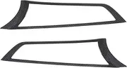 ZYBUFON Real Carbon Fiber Car Inner Door Handle Frame Cover Trim Stickers Compatible for Jaguar F-Type 2013-2024 Auto Interior Accessories