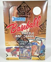 1987 Donruss Baseball Wax Box – BBCE Authenticated – Factory Sealed from Case -k