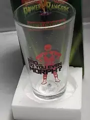 Mighty Morphin Power Rangers Collector Pint Glass “BRO…DO YOU EVEN MORPH?