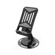 Cell Phone Stand With Bluetooth-Compatible Speaker Adjustable Portable Desktop
