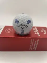 (1) Callaway Chrome Soft TRUVIS Logo Golf BALL - PIPING ROCK CLUB New York