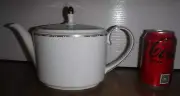 Vera Wang Wedgwood China Baguette 2 Pint Teapot Tea Pot ~ Unused ~ Excellent