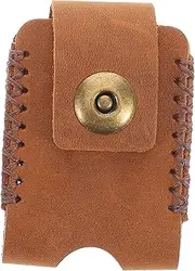 Parliky Belt Portable Lighter Case Safe Lighter Storage Cover for Outdoor Travel