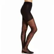 Spanx Star Power Center-Stage Patterned Shaping Tights Medallion Size A New