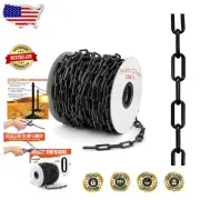 124FT UV Protected Lightweight Plastic Chain - Ultimate Crowd Control Barrier