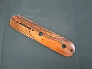 Hand made Cordia dichotoma Guitar Tele Telecaster Control Plate #3287