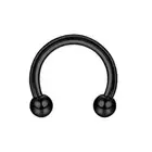 1Pcs Spike Septum Rings 16G Surgical Steel Piercing Jewelry Vertical Snake Bite