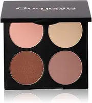 Gorgeous Cosmetics Composing Color Brown Eyes Eyeshadow Palette for Women, 15.2g