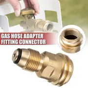 BBQ Propane Gas Refill Adapter 1Lb Cylinder Tank Coupler Heater Bottle Tool AUS