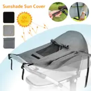 1pc Grey Universal Baby Buggy Pushchair Stroller Canopy Sleep Pram Cover .a
