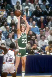Larry Bird of the Boston Celtics NBA 1980's Basketball Photo 5