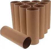 Angoily 12pcs Rolls DIY Paper Tubes for Durable Brown Cardboard Rolls for Classroom Projects and Creative Handmade Activities