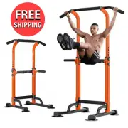 Push Up Multifunction Orange Pull Up Bar Power Dip Station Pull-up Home Exercise