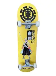 Element Kimetsu Zenitsu Agatsuma Demon Slayer Skateboard Complete NEW