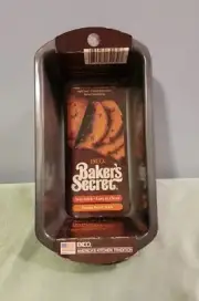 Ekco Mini Loaf Pan Bakers Secret Fruitcake Bakeware Aluminum Pan