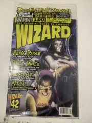Wizard #42 Febuary 1995 Alex Ross magazine villains cover