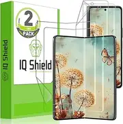 [IQShield] Screen Protector Compatible with Samsung Galaxy Z Fold 5 (2-Pack) Anti-Bubble Clear Film, 7.61 INCH, (IQ44108)