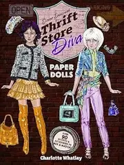 Thrift Store Diva Paper Dolls