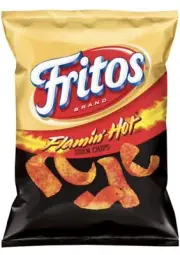 Fritos Brand Flamin' Hot Flavored Corn Chips net wt 9 1/4 oz New Fresh