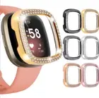 For Fitbit Versa 3 3rd Gen Diamond TPU Soft Bumper Case Bling Cover