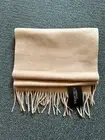 Creswick Mills 100% Puer Lambswool Scarf - Solid Snow Camel (Brown) - Australian