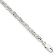 8.5 Inch Sterling Silver 8.5Inch Polished Fancy Link Bracelet