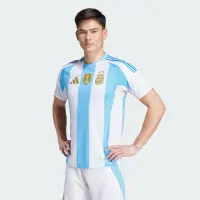 在飛比找momo購物網優惠-【adidas 愛迪達】阿根廷 主場球員版足球上衣(IP83