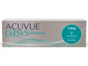 Acuvue Oasys 1-Day 30 Pack Contact Lens Daily Disposable - Afterpay - Private Health Rebate