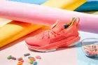 Under Armour Stephen Curry 7 X Sour Patch Kids Peach 3021258 603 SZ 14 Shoes