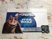 MISC-3425 Star Wars The Phantom Menace Pepsi Store Display sign - JAR JAR BINKS