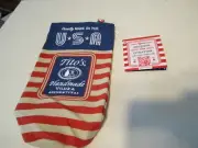 Tito's Vodka Bottle Bag Drawstring Collectible Canvas USA Patriotic Color Gift