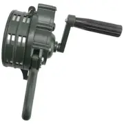 4X(Emergency Hand Crank Siren Horn 110DB Manual Operated Warning School7517