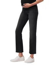 Joe's Jeans The Icon Crop Bootcut Maternity Jeans in Delphine