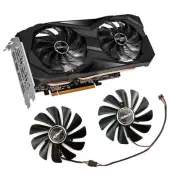 Graphics Card Fan Cooling Fan Cooler For ASROCK RX6700XT 6600XT 6600 Challenger
