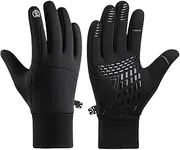 [Generic] Men Winter Gloves, Outdoor Sports Water-Proof Motorcycle Gloves, Cold Weather Touchscreen Gloves, Thermal Water-Proof Snowboard Gloves for Outdoor Cycling Driving