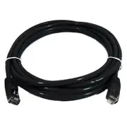 8Ware 50cm Cat6a UTP Snagless Ethernet Cable Network LAN RJ45 Connector Black