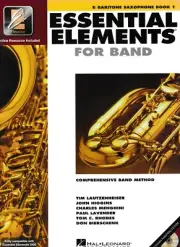 ESSENTIAL ELEMENTS FOR BAND 2000: Book 1 with CD-ROM (E-flat Baritone Saxophone)