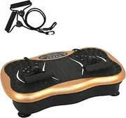 Vibration Plate Exercise Machine, Whole Body Workout Vibration Fitness Platform w/Balance Straps, 120 Speed Levels, Remote Control, Max User Weight 150KG