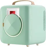 Beauty Mini Fridge, 9 L Compact Refrigerator for Skin Care, Makeup and Cosmetic Products, 220V Skincare Fridge for Women & Teen Girls, Portable Makeup Fridge for Bedroom, Office,C