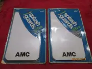 AMC-AMX 4 WHITE 70`S SPLASH GUARDS-NOS
