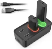 Charger for Xbox Series X/S Controller Battery Pack, 2X800Mah USB Rechargeabl...