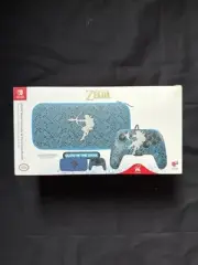 Legend of Zelda Nintendo Switch Travel Bundle w/Glow in Dark Controller-NEW!