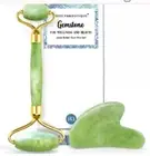 Roselyn Boutique Jade Roller & Gua Sha Facial Skin Massager Set