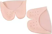 LOLIPPYY 2Pairs Gel Toe Protector Covers Big Toe Protection Bandage for Relief Pressure Reduction Cushioning Any Shoe Reusable Washable Gel Toe Caps for Men and Women