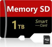 Microsd Card 1024GB Mini Card with SD Adapter up to 100 Mb/S Read Speed 512GB SD