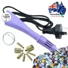 Hot fix Applicator Heat Gun with 2000 Hot Fix Crystals - Purple