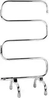Electric Heated Towel Rail Rack 5 Bars Freestanding Clothes Dry Warmer