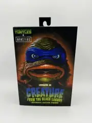 NECA TMNT – Leonardo as the Creature From the Black Lagoon Brand New