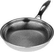 [frieling] BC132 Black Cube Hybrid Nonstick Cookware Fry Pan, 12.5", Stainless